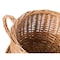 Vintiquewise Wicker Saucer Coffee Mug Cup Decorative Gift Basket Desk Organizer QI003795 - alternate 3